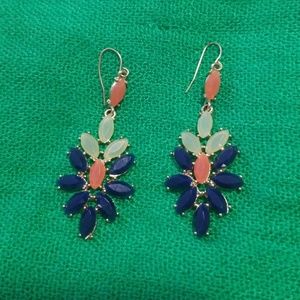 Golden Dangling Earrings